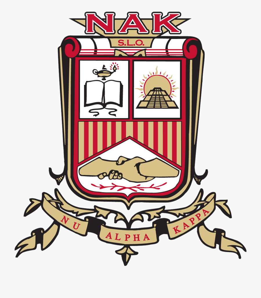 Nu Alpha Kappa Crest, Transparent Clipart