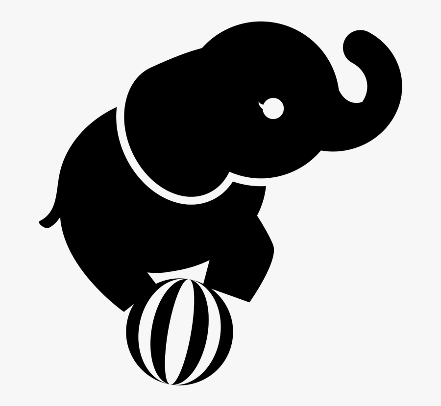 Picture - Indian Elephant, Transparent Clipart