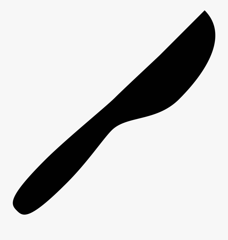 Transparent Knife Clipart - Food Knife Icon Png, Transparent Clipart
