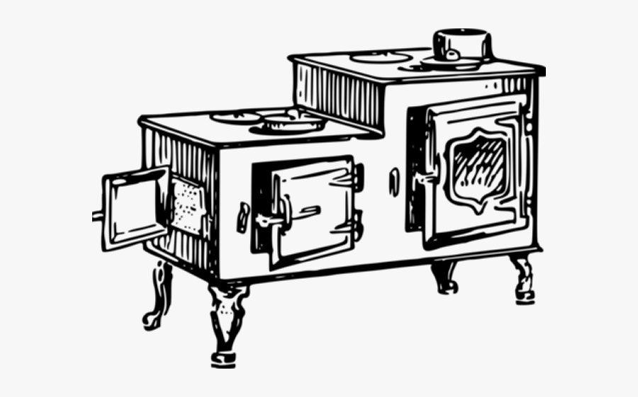 Old Fashioned Stove Clipart, Transparent Clipart