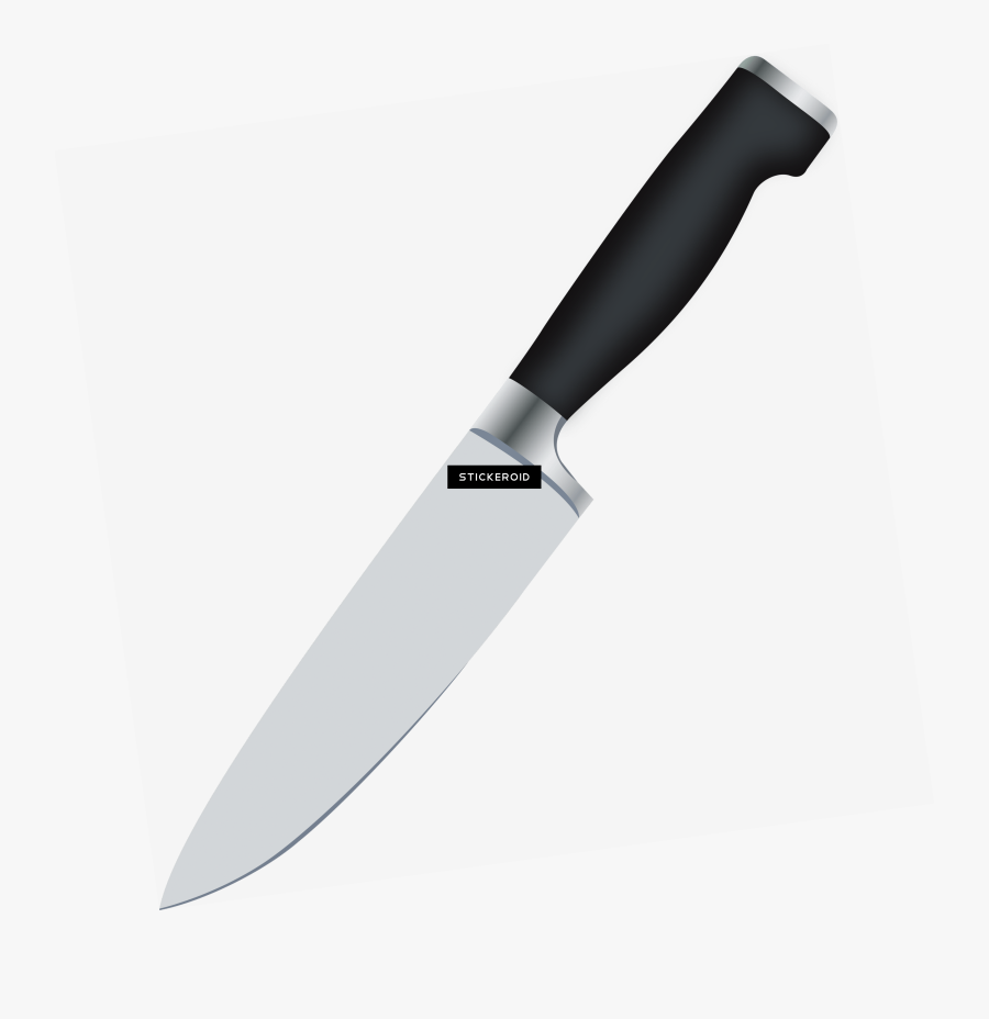 Knife Clipart Black And White , Png Download - Knife Png, Transparent Clipart