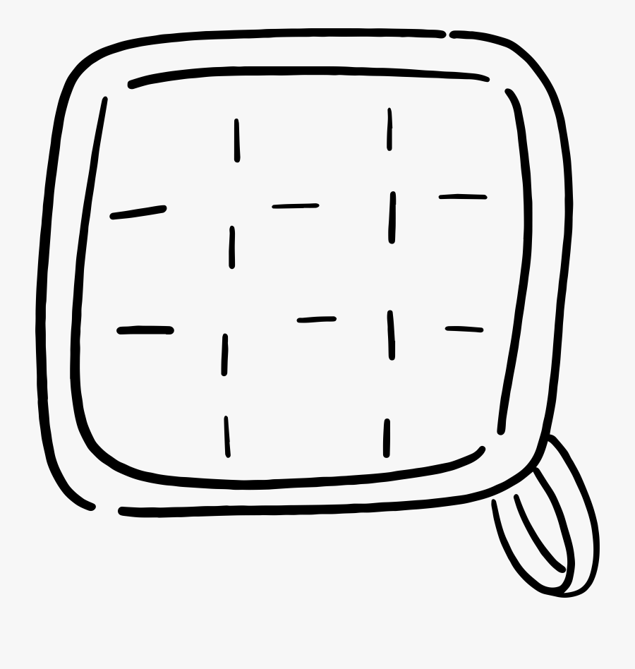 Oven Clipart Black And White, Transparent Clipart