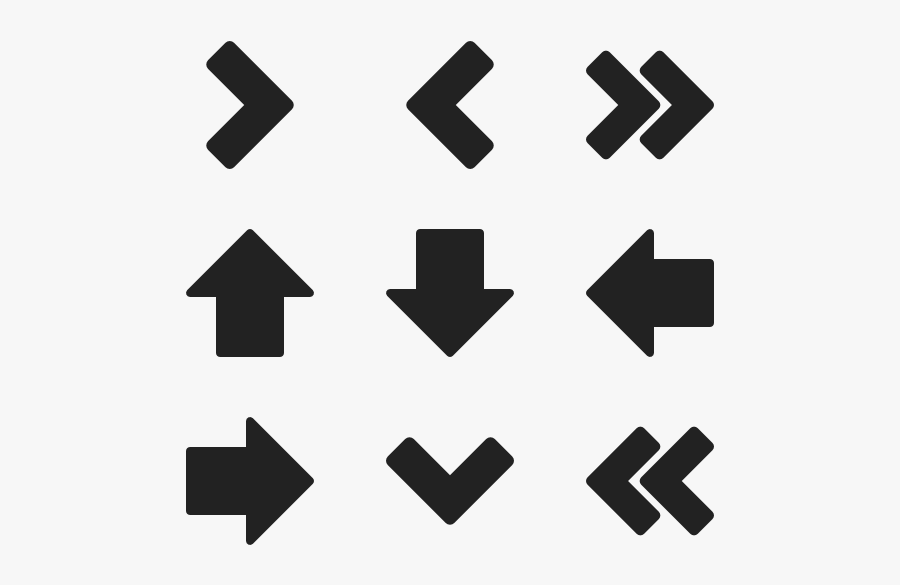 Arrow Icon Free, Transparent Clipart