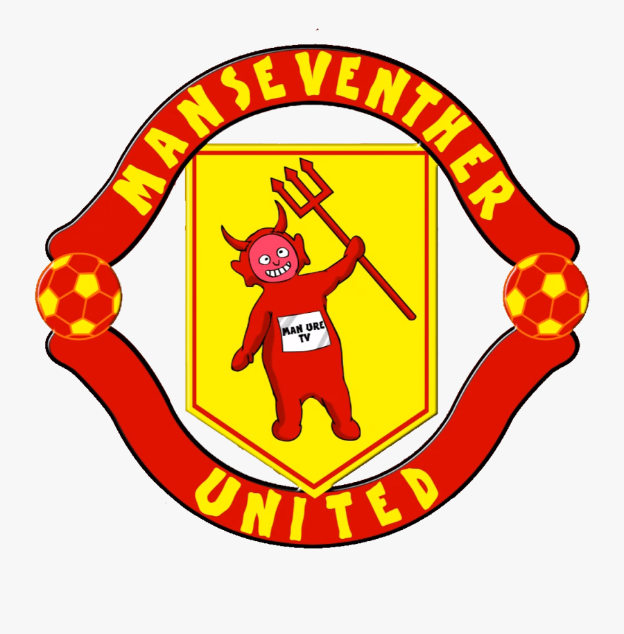 Manchester United Logo Clipart Rooney - Manchester United Logo, Transparent Clipart