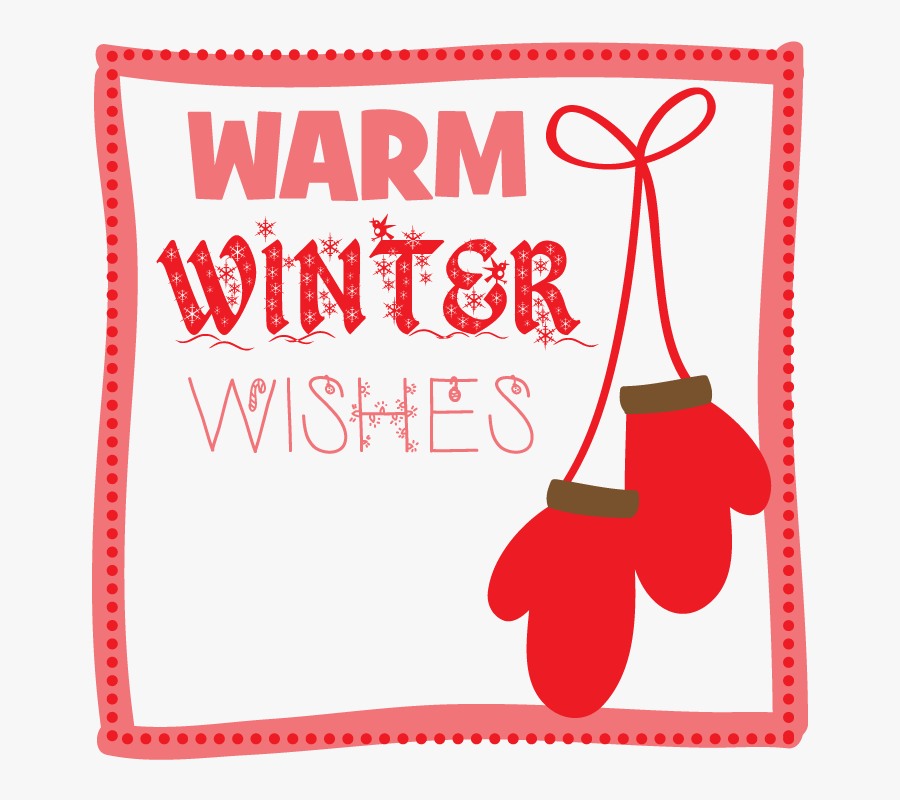 Mittens Gift Tag , Png Download, Transparent Clipart