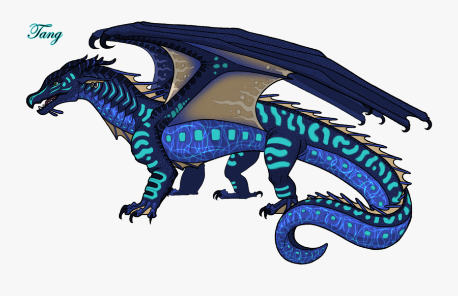 Tang The Seawing [sold] By Neffertity - Tsunami Wings Of Fire Seawing, Transparent Clipart