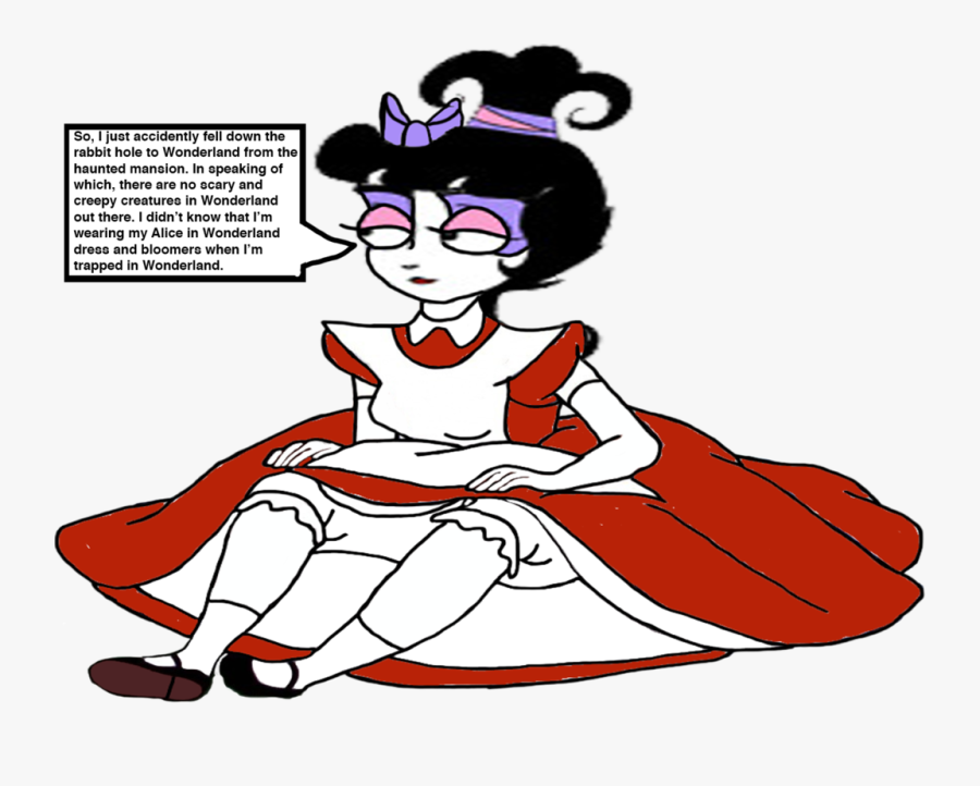 Lydia Deetz As Little Alice By Darthraner83 - Magic School Bus Rides Again Wanda Li, Transparent Clipart
