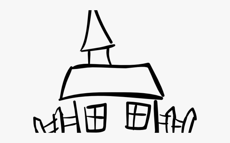 Hand Drawn House Png, Transparent Clipart