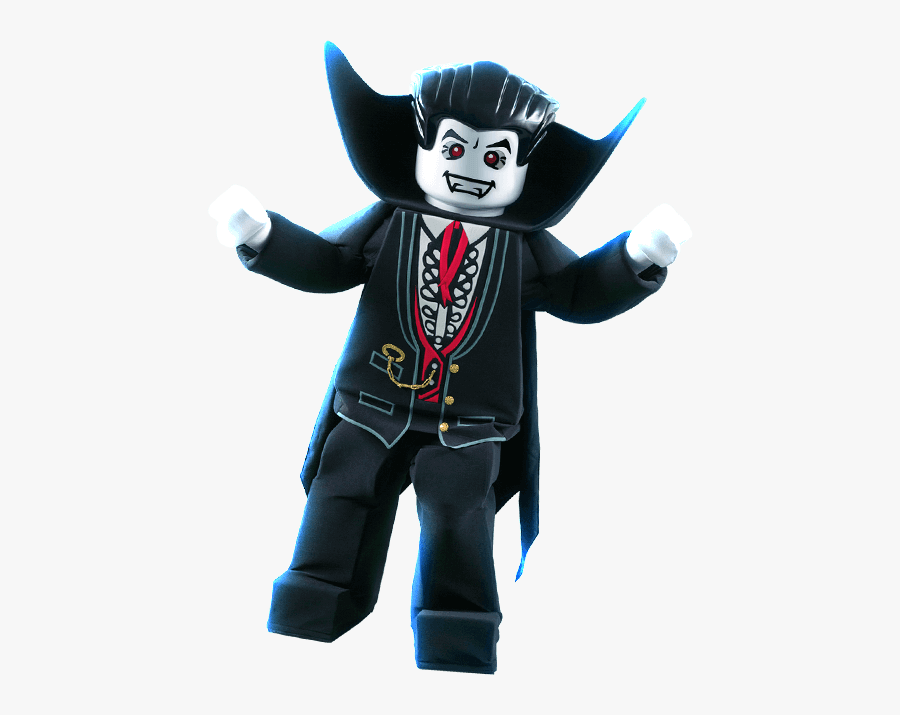 Vampire - Legoland Haunted House Monster Party Characters, Transparent Clipart