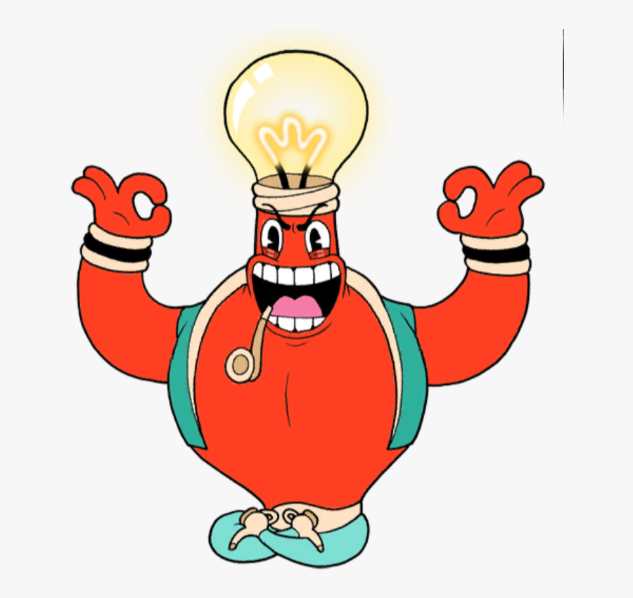 Transparent Matchstick Png - Cuphead Djimmi The Great, Transparent Clipart