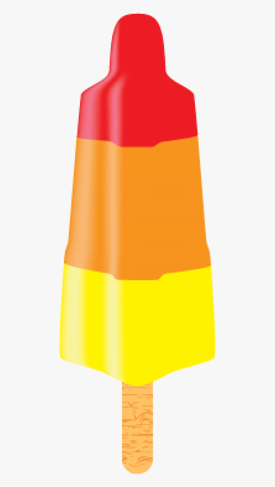 Rocket Ice Lolly Vector, Transparent Clipart