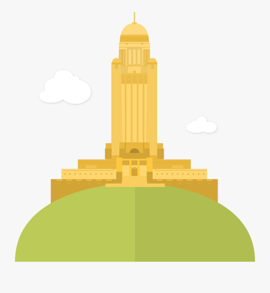Funding Nebraska Interactive The - Nebraska State Capitol Png, Transparent Clipart