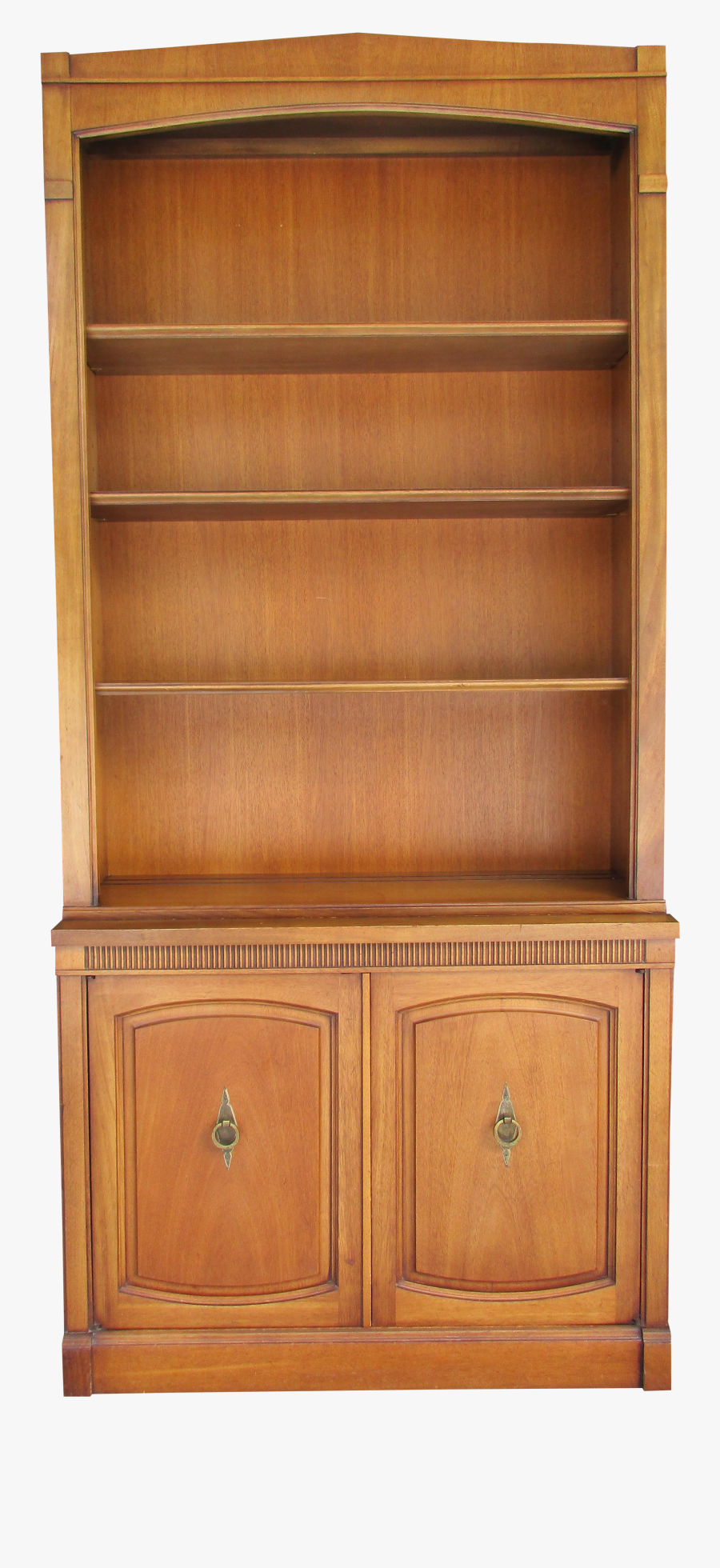 Clip Transparent Library Bookcase Drawing Stained - Hutch, Transparent Clipart