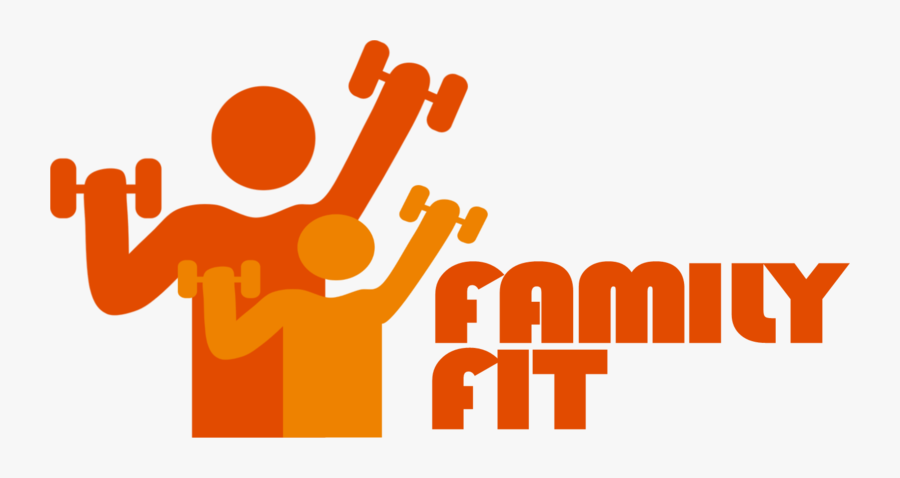 Family Fit Logo, Transparent Clipart