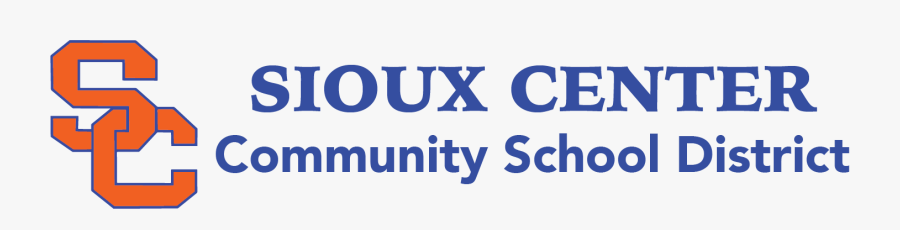 Sioux Center Comm School District - Oval, Transparent Clipart