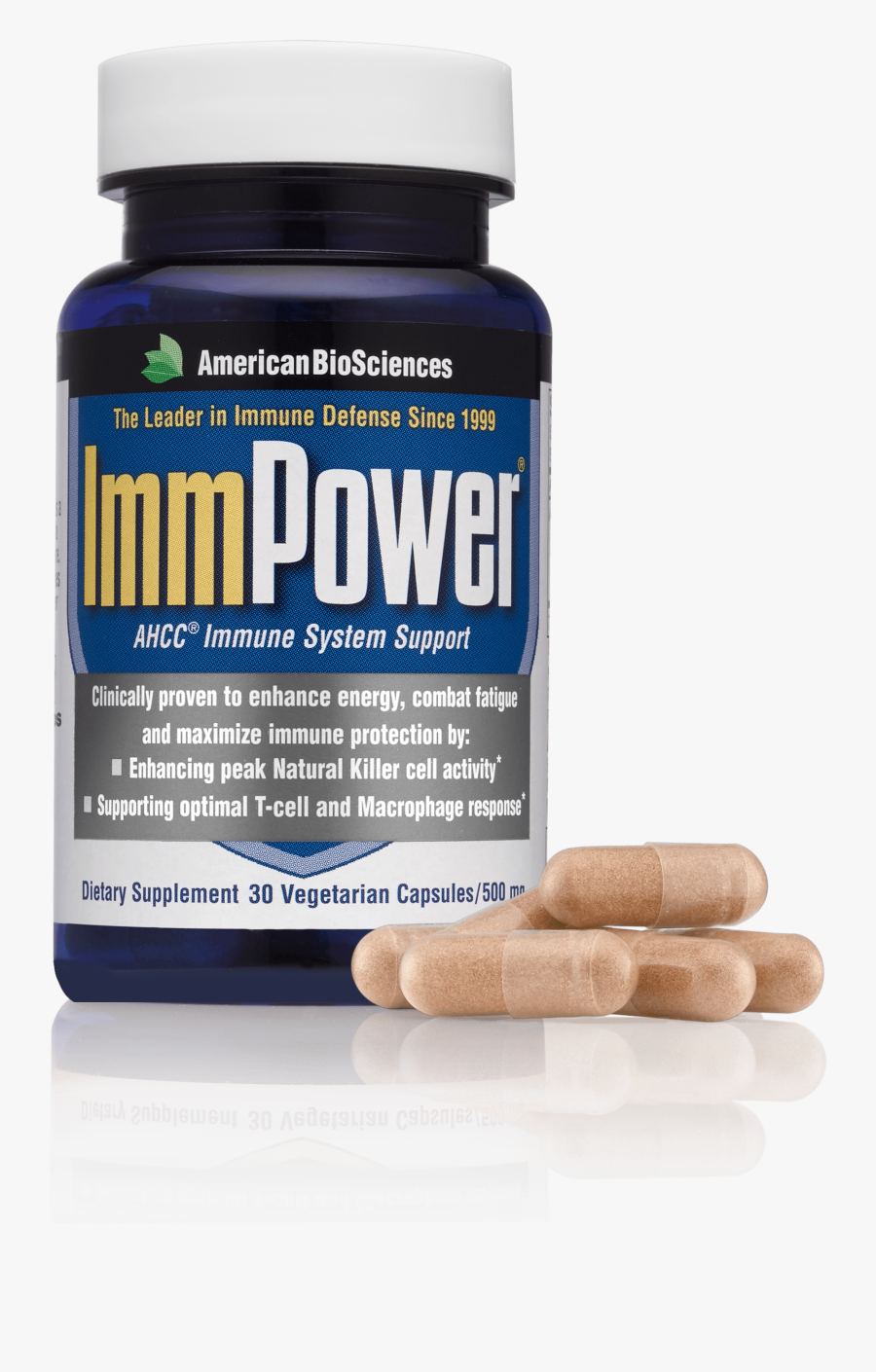 Immpower Immune Support Vitamin - Pill, Transparent Clipart