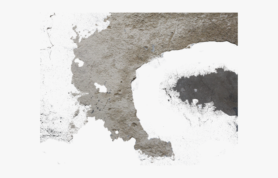 Stains Decals - Snow - Concrete, Transparent Clipart