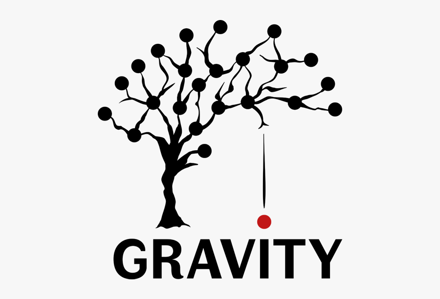 Gravity Clipart Black And White, Transparent Clipart