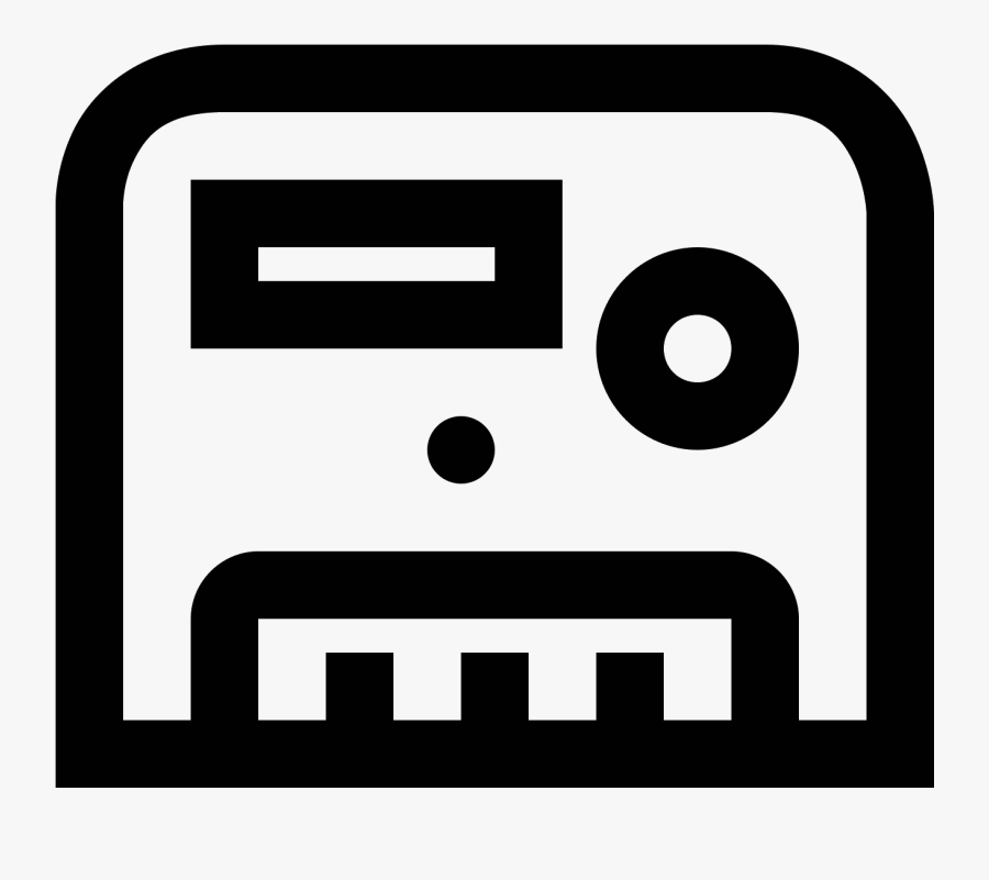 Energy Meter Icon Free - Digital Electricity Meter Icon, Transparent Clipart