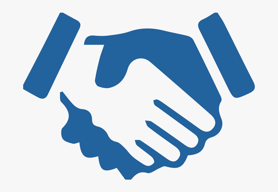 Gaiser Granite Springs Asset - Blue Shake Hand Icon, Transparent Clipart