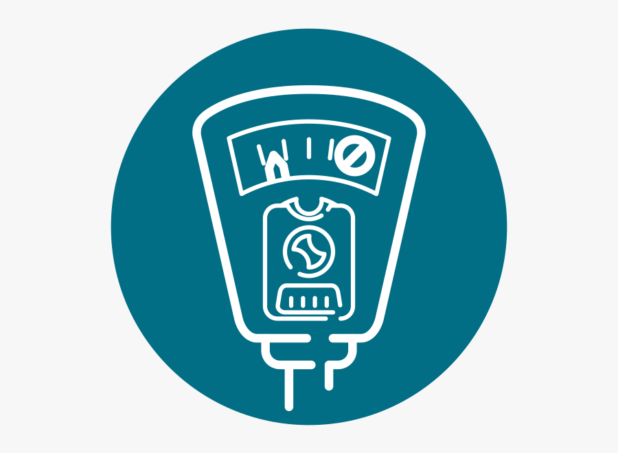 Transparent Parking Meter Clipart - Emblem, Transparent Clipart