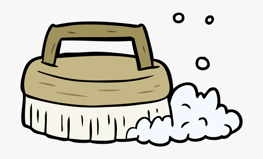 Picture Royalty Free E S L Shares - Cartoon Scrubbing Brush, Transparent Clipart