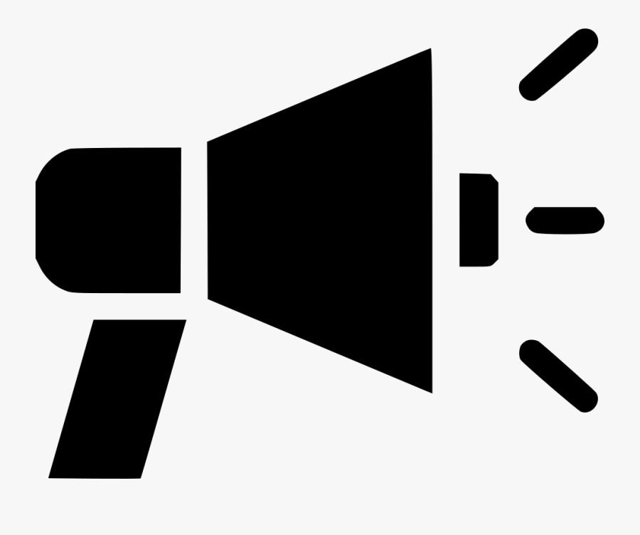 Clip Art Collection Of Free Download - Svg Files Megaphone Svg, Transparent Clipart