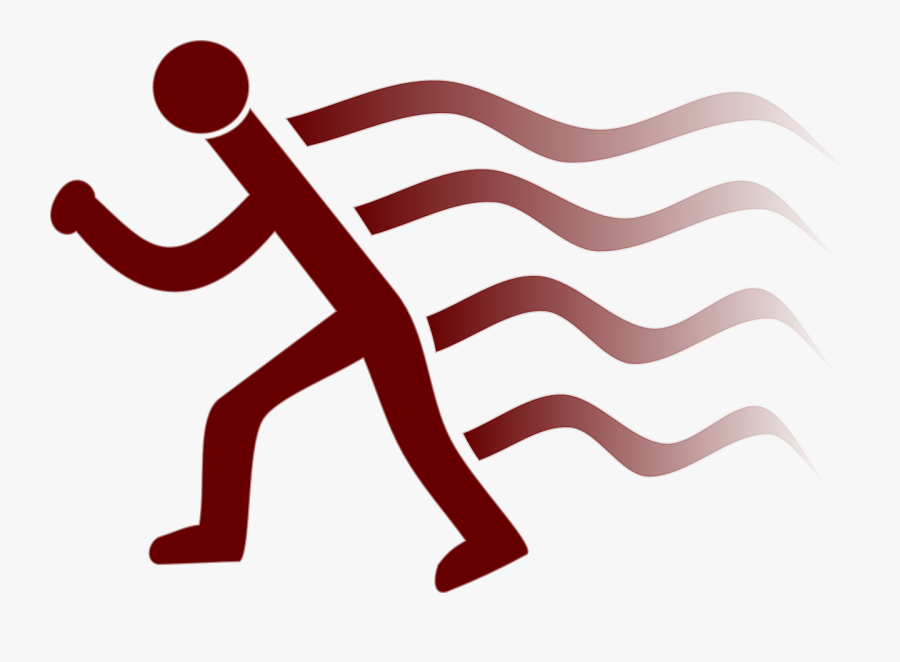 Athlete Vector Funrun - Runner Clip Art, Transparent Clipart