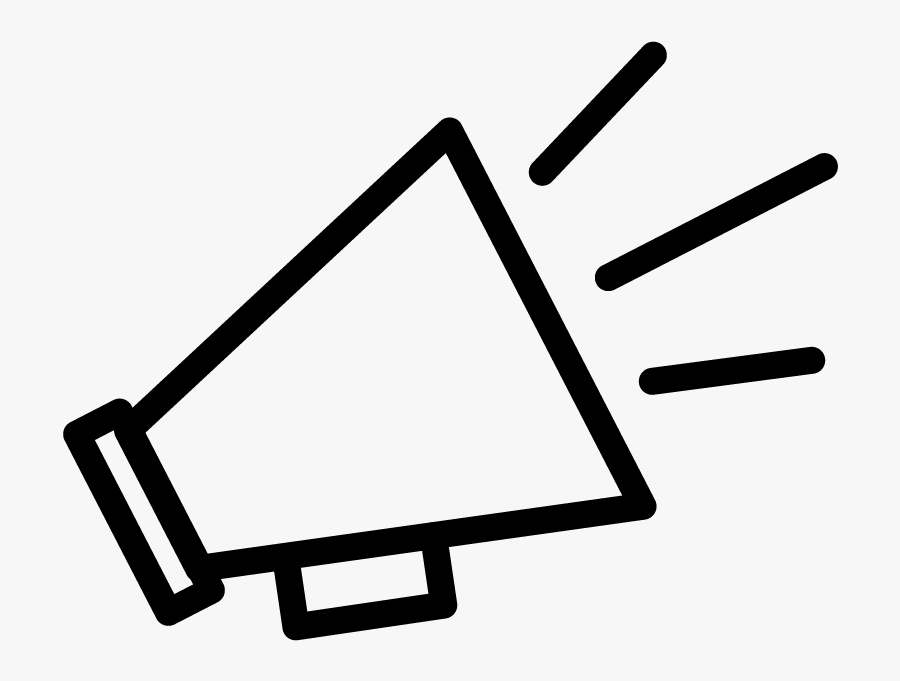Megaphone Icon" - Altavoz Icono, Transparent Clipart