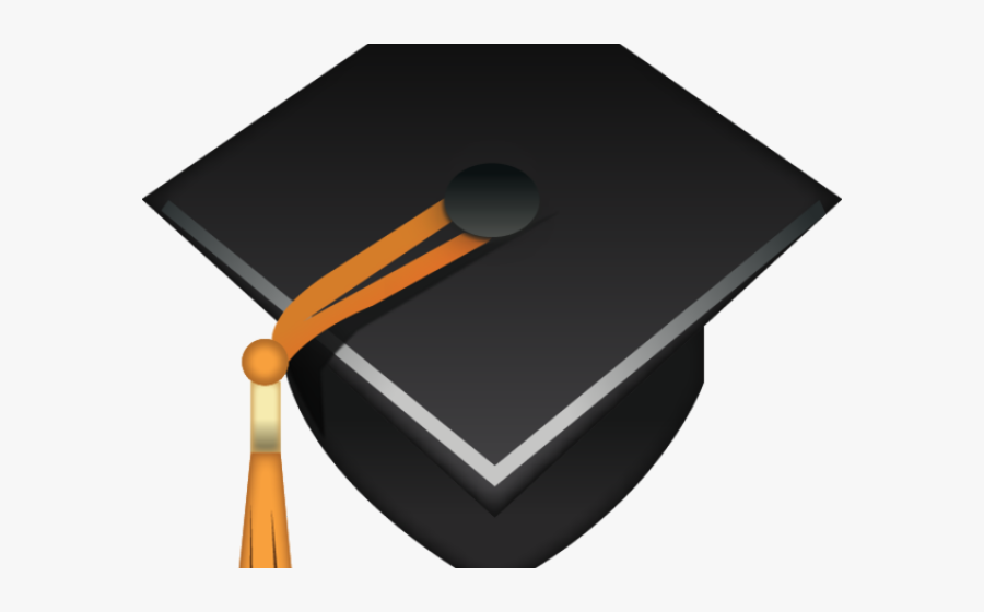 Transparent Dunce Hat Png - Graduation Cap Emoji Apple, Transparent Clipart