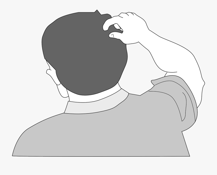 Clipart Back Of Head, Transparent Clipart