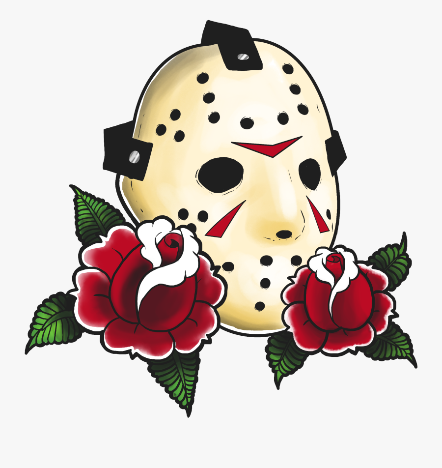 Jason Voorhees Fan Art Clipart , Png Download - Jason Voorhees Tattoo Flash, Transparent Clipart