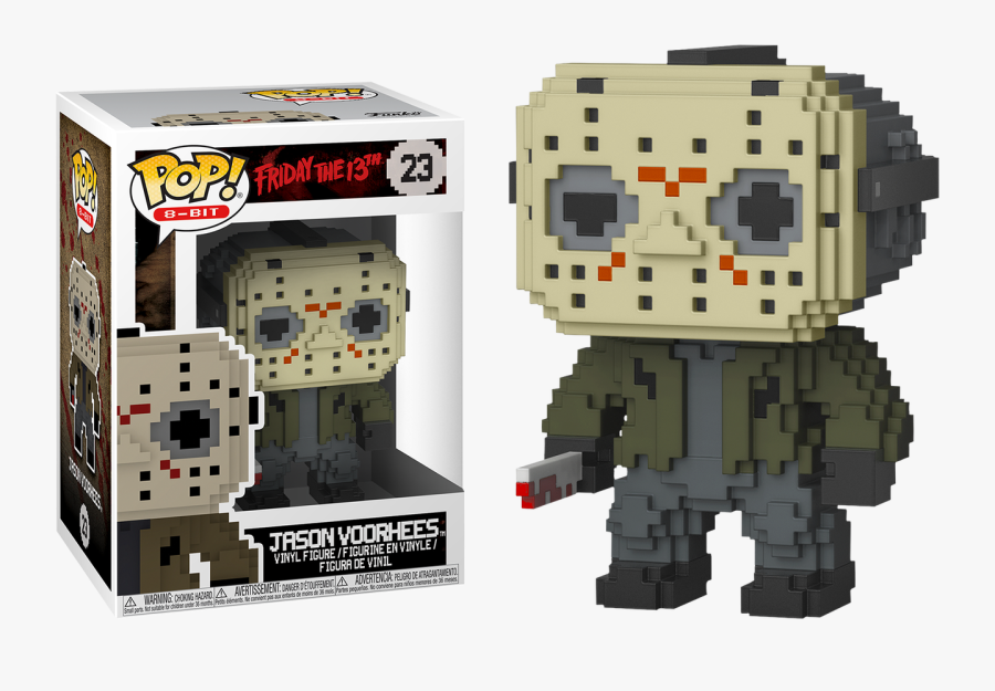 Friday The 13th - 8 Bit Jason Funko, Transparent Clipart