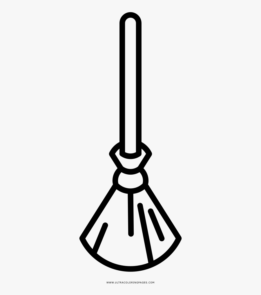Broom Drawing Clipart , Png Download - Escoba Dibujo, Transparent Clipart