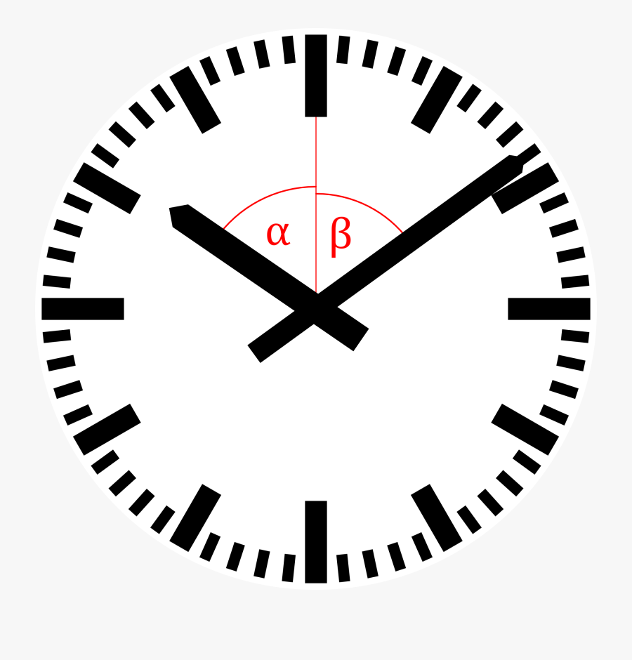 Transparent Hour Hand Png - Transparent Background Clock Png, Transparent Clipart