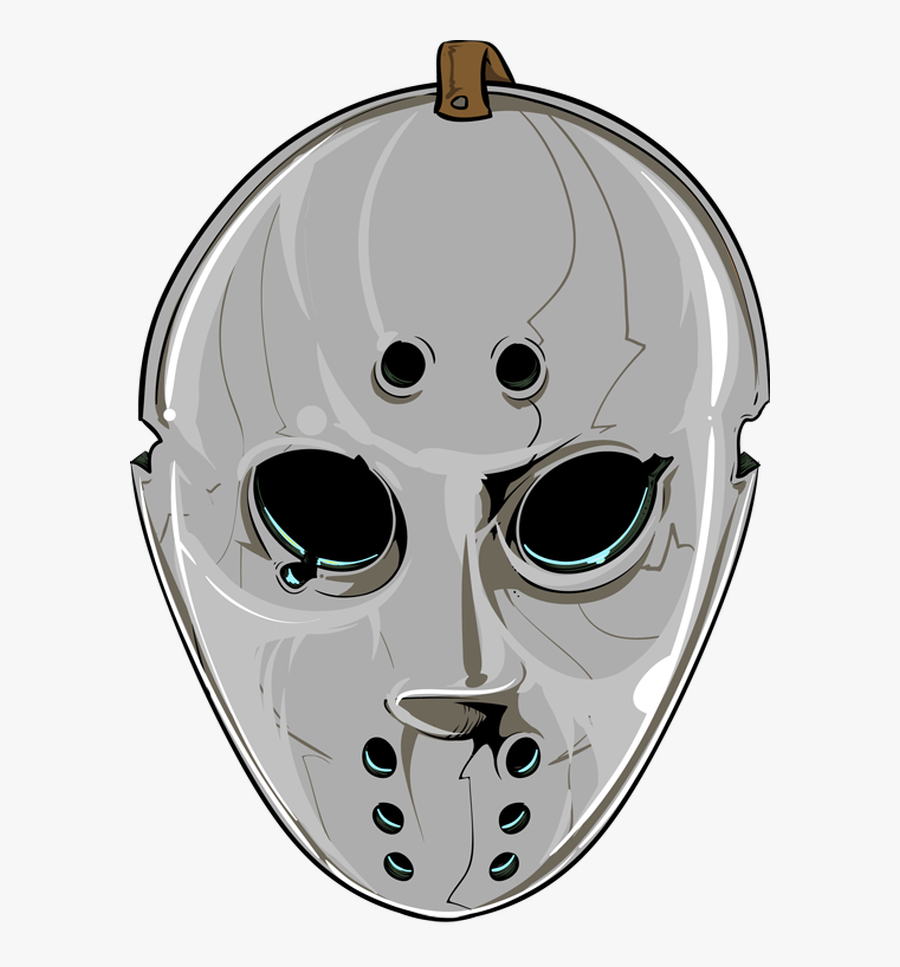 Clip Art Clip Art Library - Jason Mask Art Png, Transparent Clipart