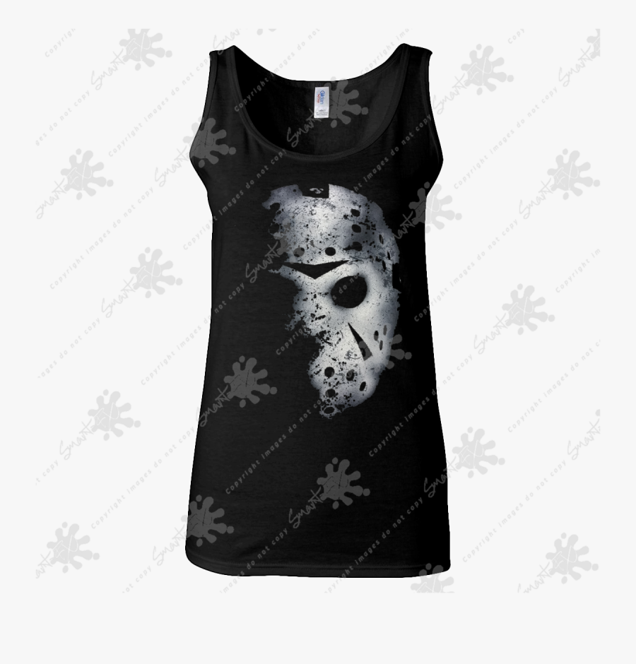 Sfx Jason"s Mask Ladies Vest - Jason Voorhees, Transparent Clipart