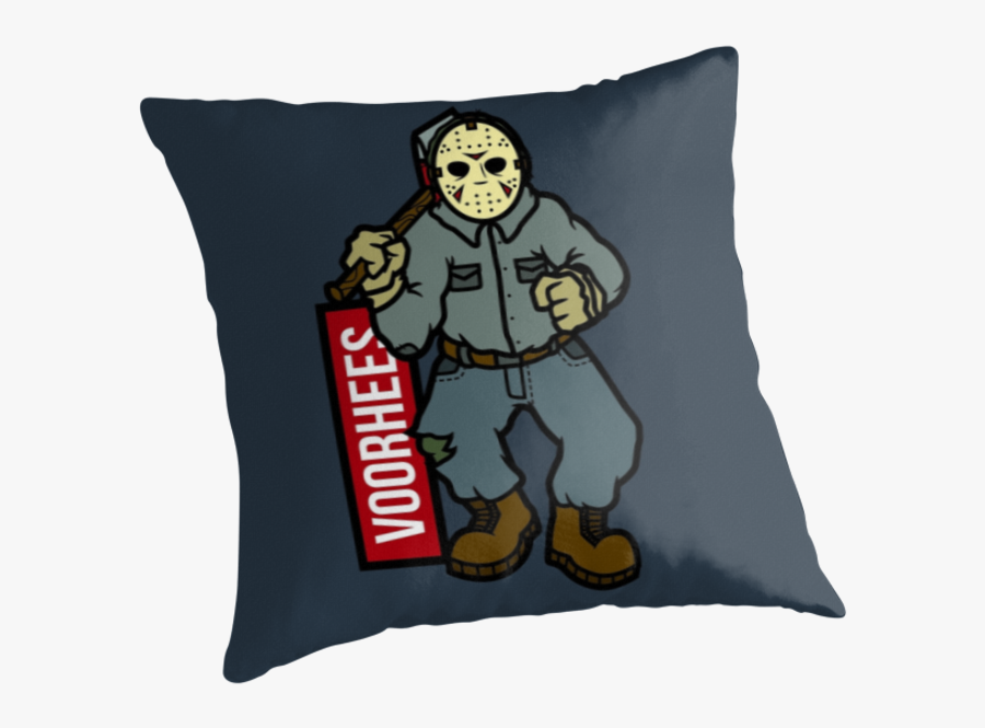 Jason Voorhees By Ahamsandwich - Cushion, Transparent Clipart