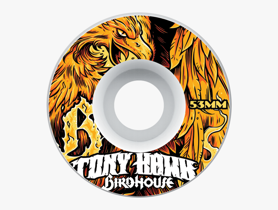 Birdhouse Skateboards Hawk Phoenix 53 Mm - Birdhouse Skateboards, Transparent Clipart