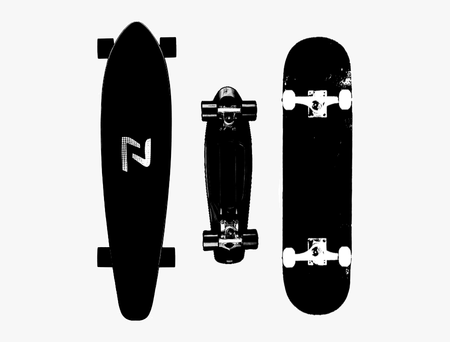 Skateboard, Transparent Clipart