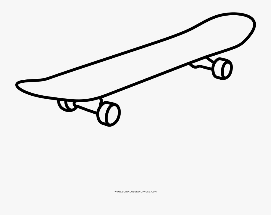 Skateboard Deck, Transparent Clipart