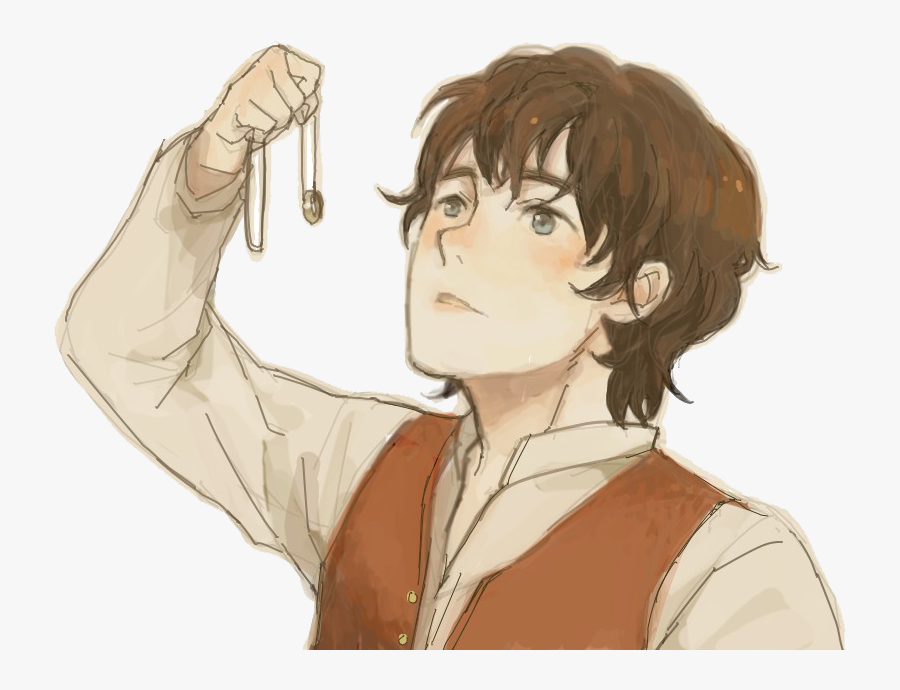 Transparent Frodo Clipart - Frodo Baggins Transparent Art, Transparent Clipart