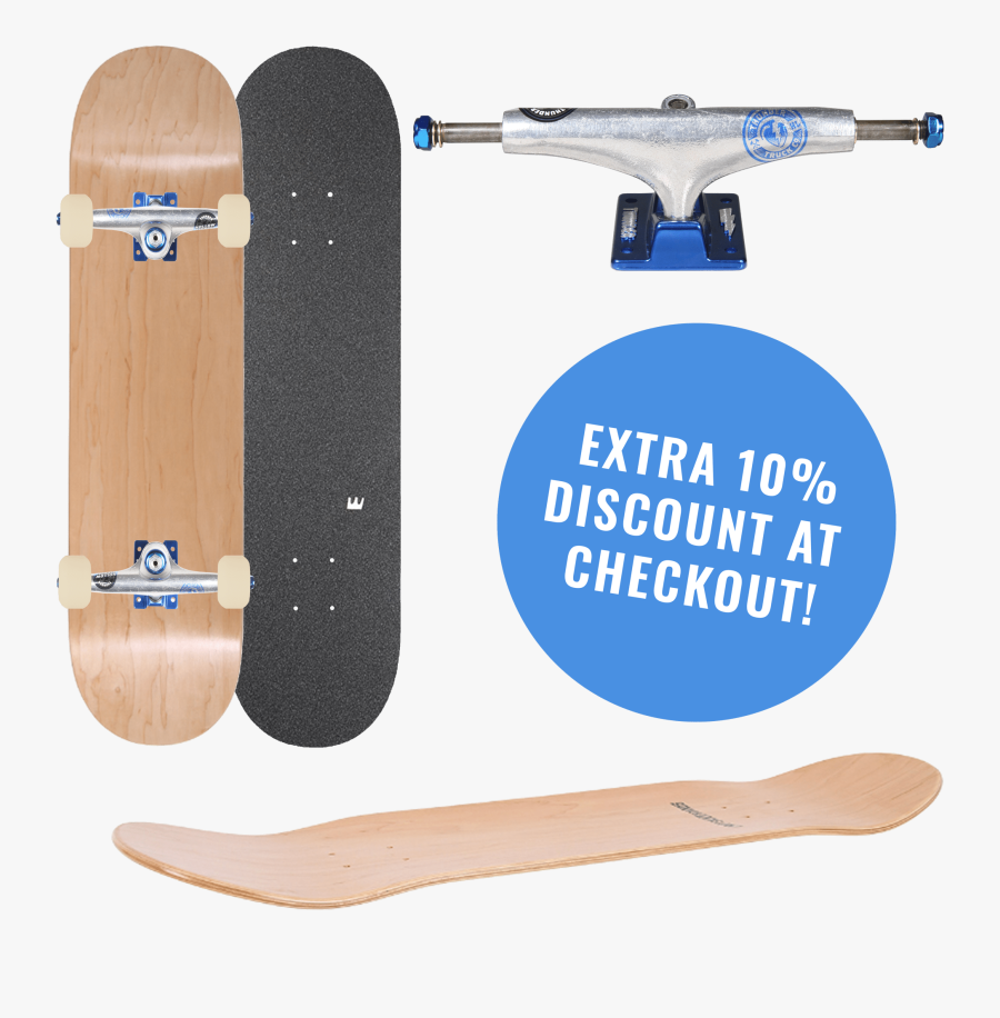 Drawing Skateboard Longboard - Skateboard Builder, Transparent Clipart