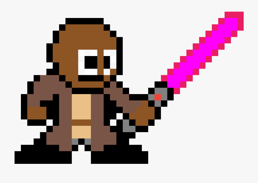 Pixel Art Luke Skywalker , Png Download Clipart , Png - Spider Man Ps4 Pixel, Transparent Clipart