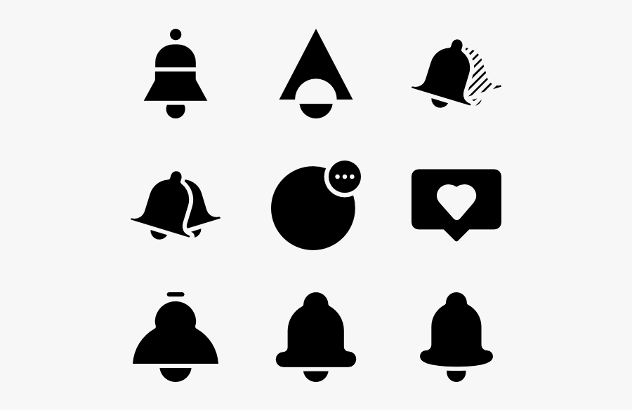 Youtube Bell Png - Bell Icons, Transparent Clipart