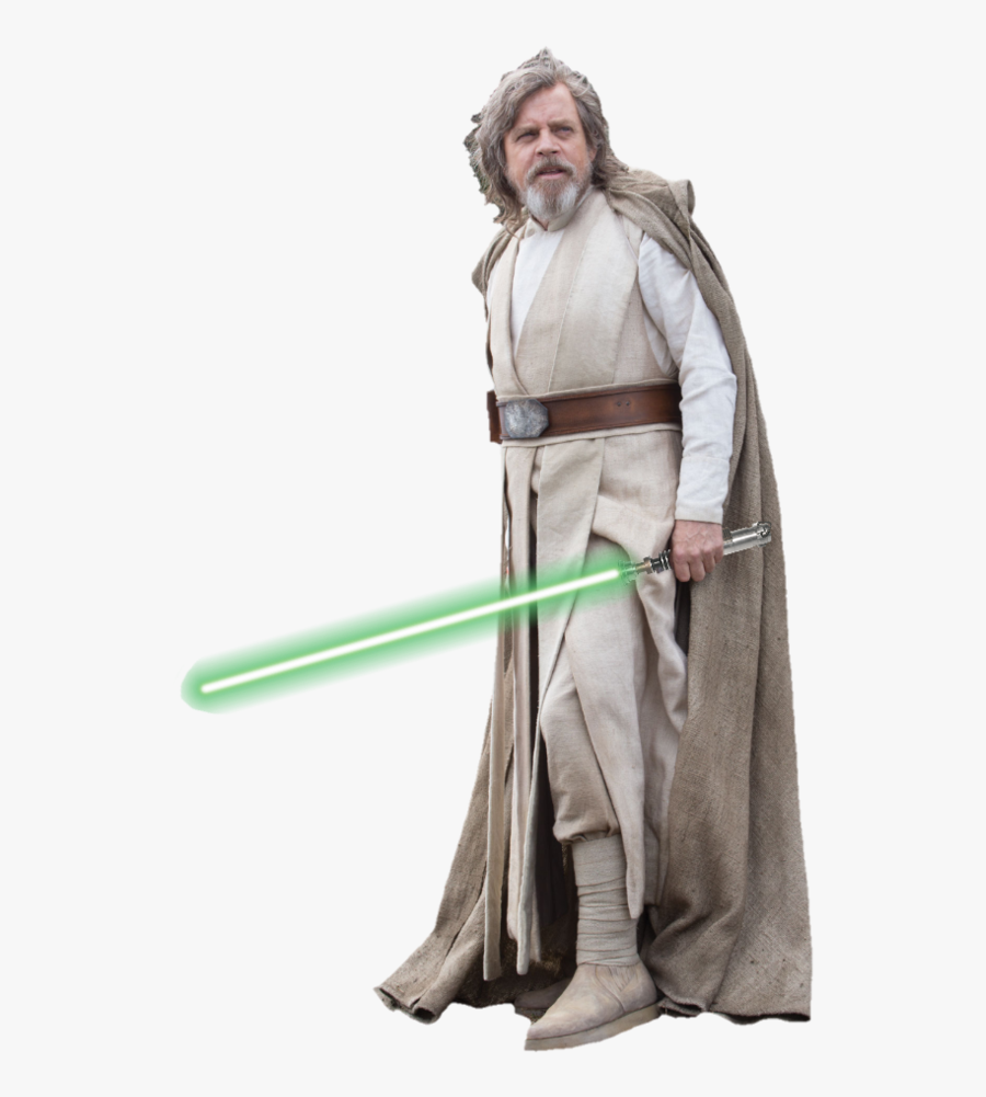 Transparent Luke Png - Star Wars Cosplay Jedi, Transparent Clipart