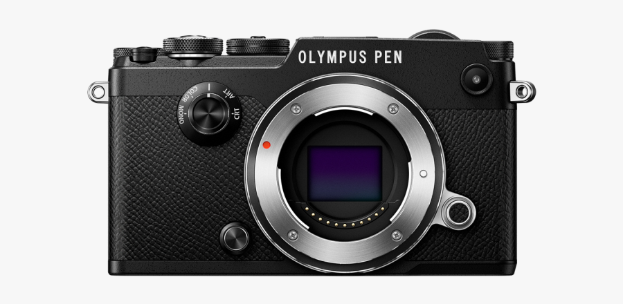 Clip Art Olympus 35mm Film Camera - Black Olympus Pen F, Transparent Clipart