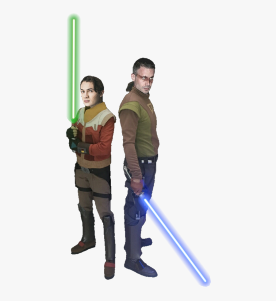 Transparent Luke Skywalker Clipart - Luke Skywalker And Ezra Bridger, Transparent Clipart