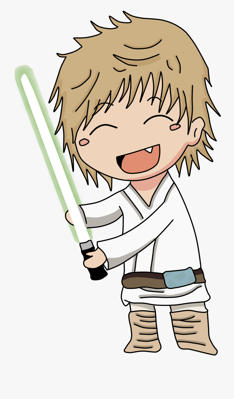 Luke Skywalker, Transparent Clipart