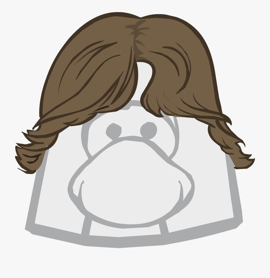 Club Penguin Wiki - Club Penguin Pelo Rubio, Transparent Clipart